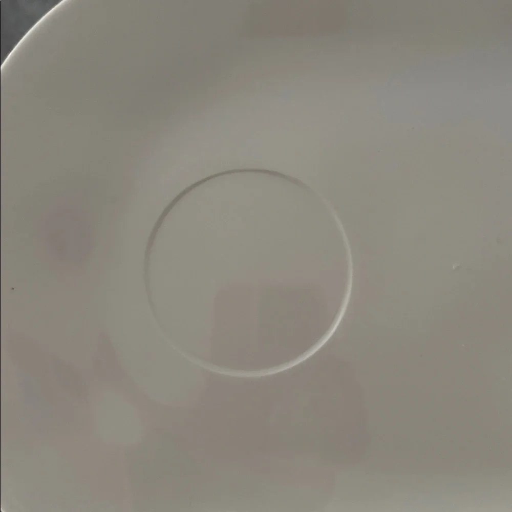 Rae Dunn Oval Melamine Platters (2) with Fish Scale/Mermaid Tail Pattern